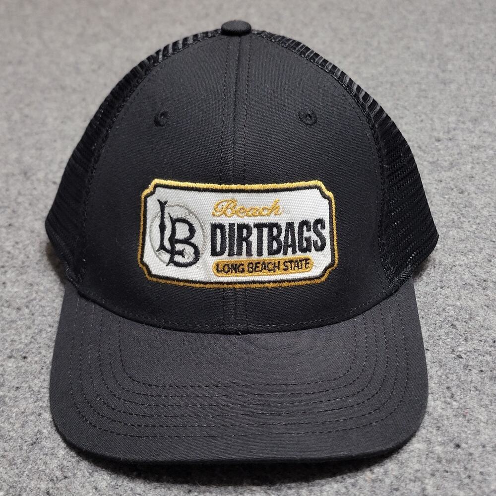 Long Beach State Dirt Bags Hat Baseball Cap Men Black LB Legacy Snapback Trucker